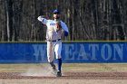 Baseball vs UMD  Wheaton College Baseball vs U Mass Dartmouth. - Photo By: KEITH NORDSTROM : Wheaton, baseball